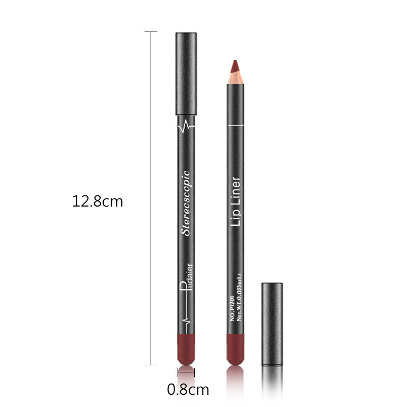 12 Color Lip Liner Set