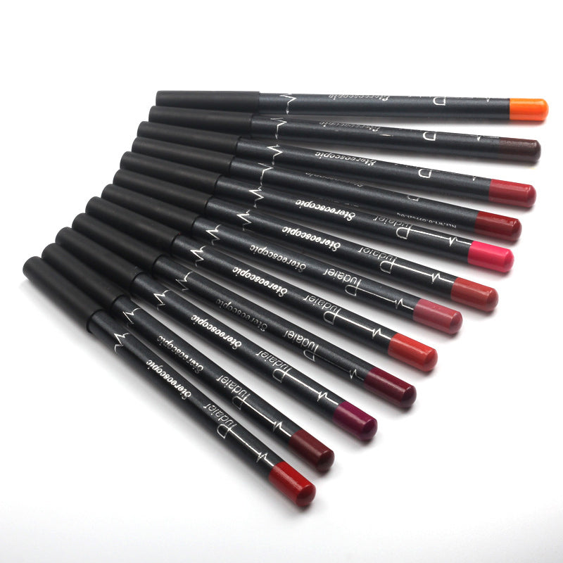 12 Color Lip Liner Set